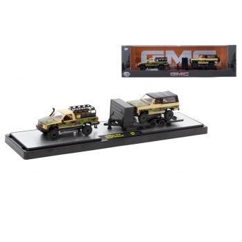 M2 Machines 1:64 GMC Sierra 1500 4x4 1998 + GMC Jimmy Sierra 4x4 1973